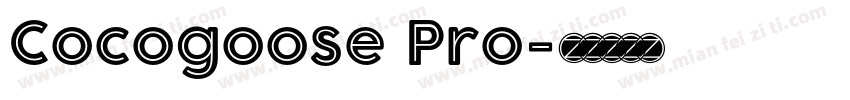 Cocogoose Pro字体转换